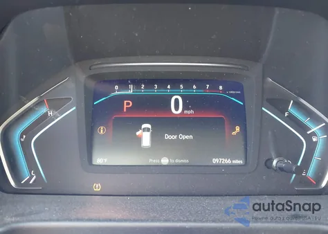 2020 Honda Odyssey Ex-L/Ex-L W/Navi Res from USA, damaged, VIN 5FNRL6H71LB015969